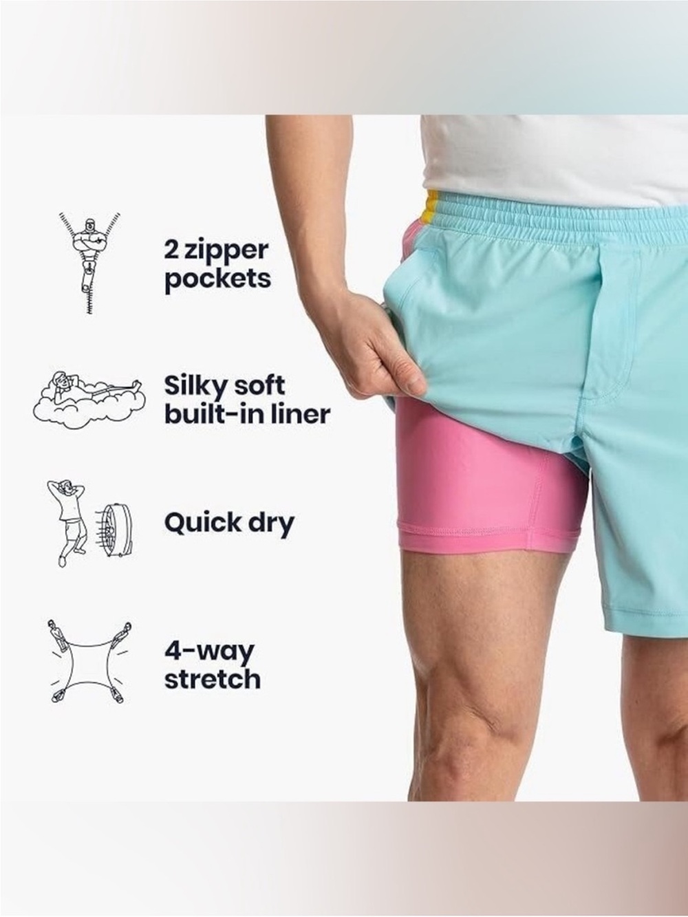 Birddogs Shorts Men’s Size Large